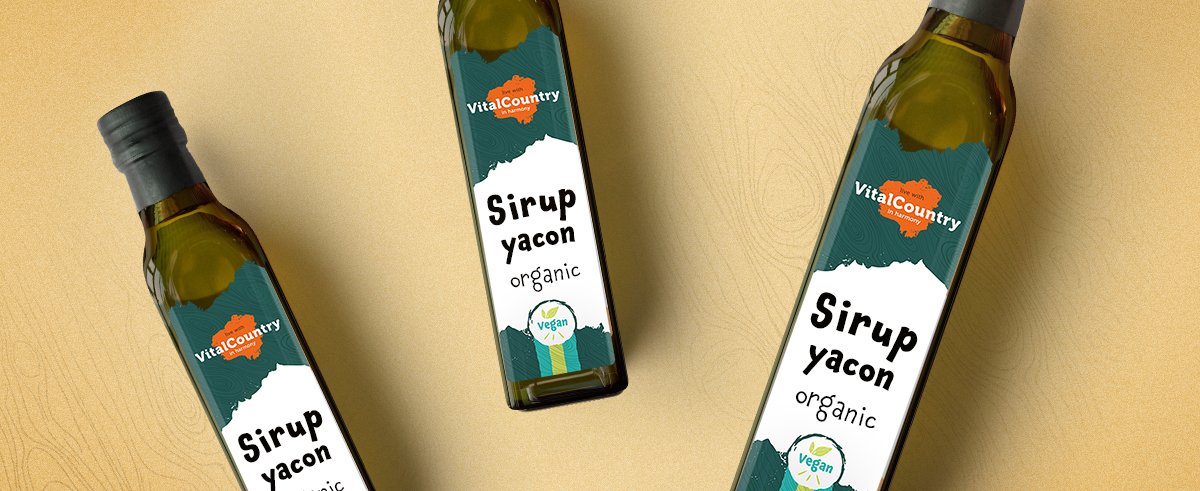 Yaconový sirup BIO